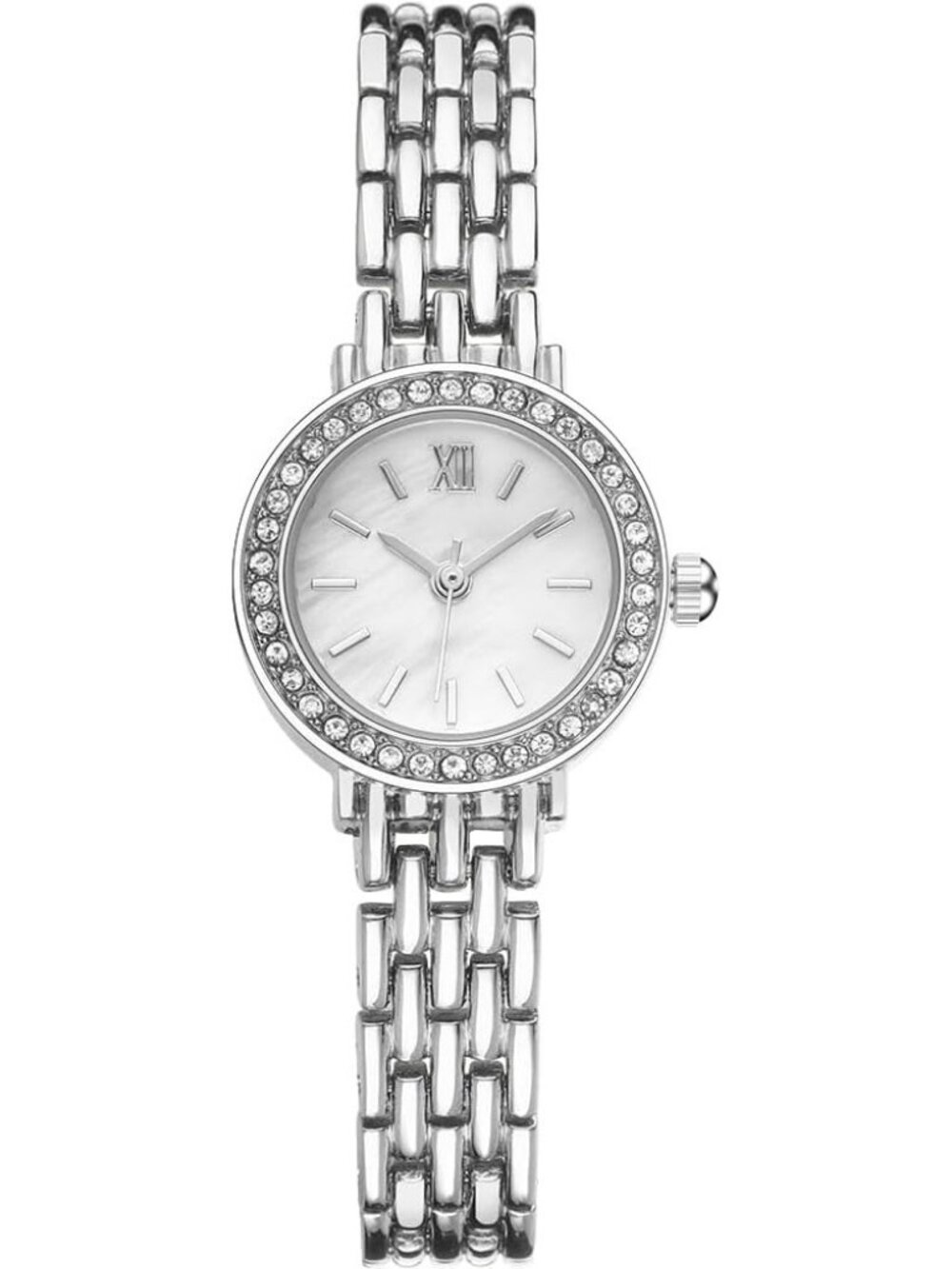 Women's Silver Bracelet Waterproof Ladies Quartz Relogio Feminino Wrist Watches